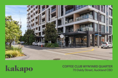 Coffee Club Franchise for Sale Wynyard Quarter Auckland CBD
