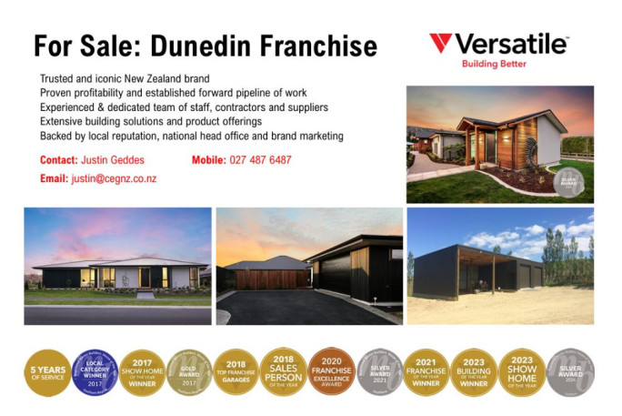 Construction Franchise for Sale Dunedin