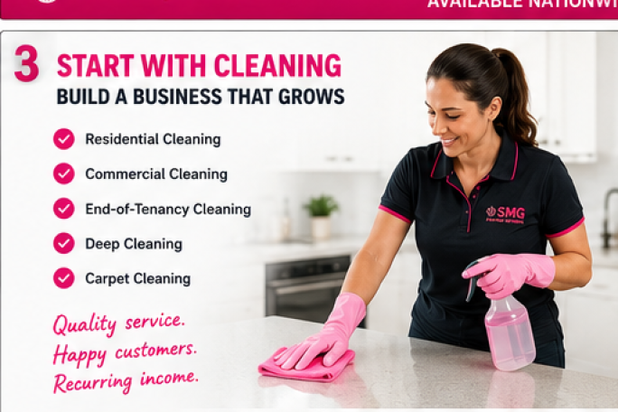 Property Cleaning Services Business Opportunity for Sale Nationwide 