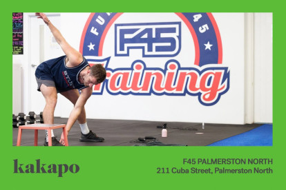 F45 Training Gym Franchise for Sale Palmerston North